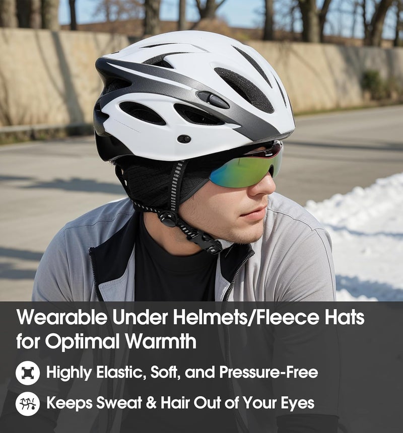 SUNMECI Lightweight Soft Fleece Headband - Breathable Ear Muffs for Men Women in Winter Running Cycling Ski Comfortable Warm for Clod Weather Sports - Image 3